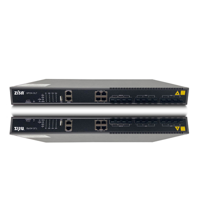 إنهاء الخط البصري 1U GPON OLT SFP OP1608 2 Uplink 10G SFP + Ports Enterprise