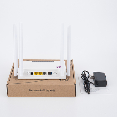 1310nm 1490nm Xpon Ont Router 2GE 11AC WIFI POTS CE شهادة